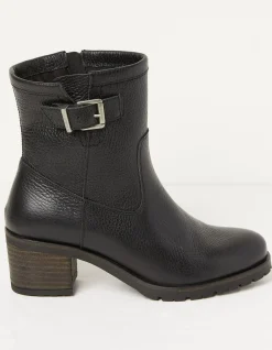 FatFace Hollie Mid Heel Leather Boots|Women View All