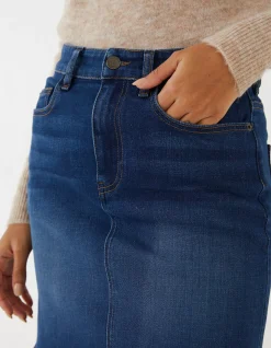 FatFace Hope Denim Skirt|Women Skirts