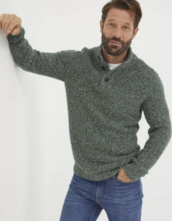 FatFace Hove Half Neck Jumper|Men View All