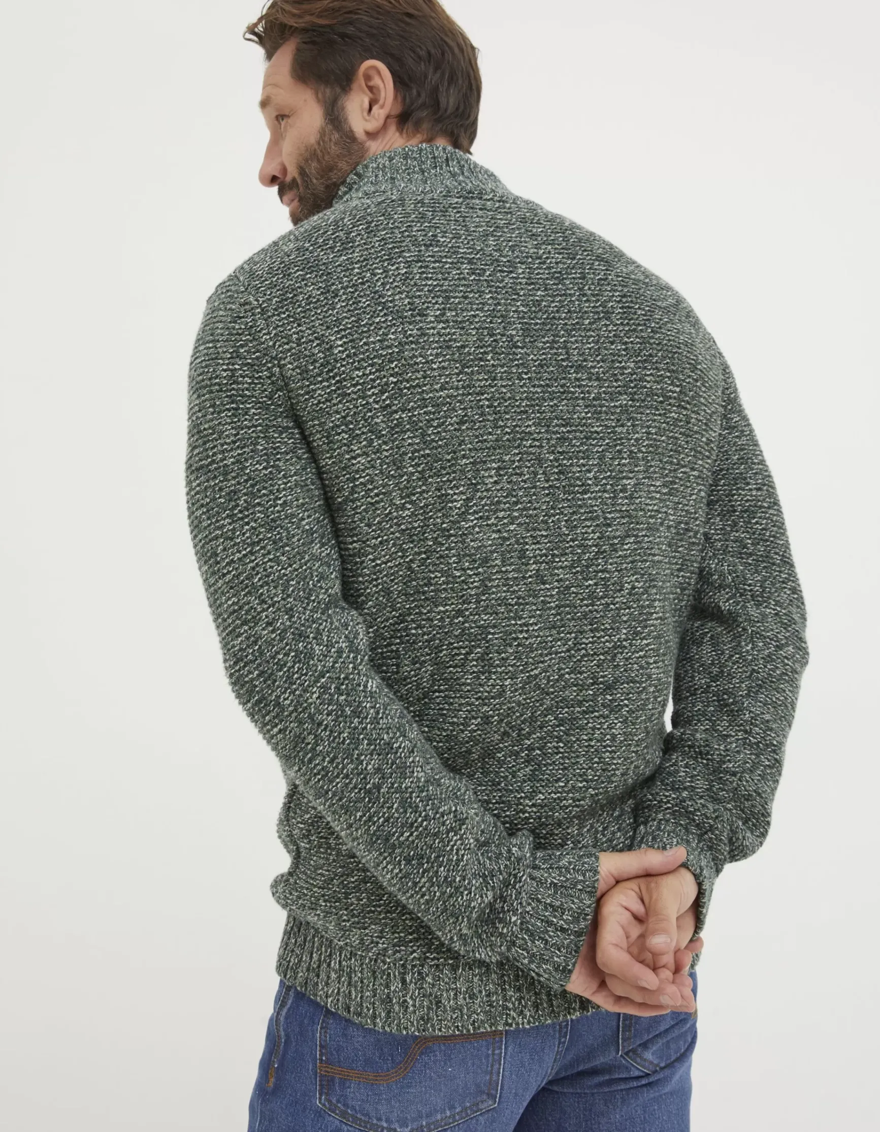 FatFace Hove Half Neck Jumper|Men View All