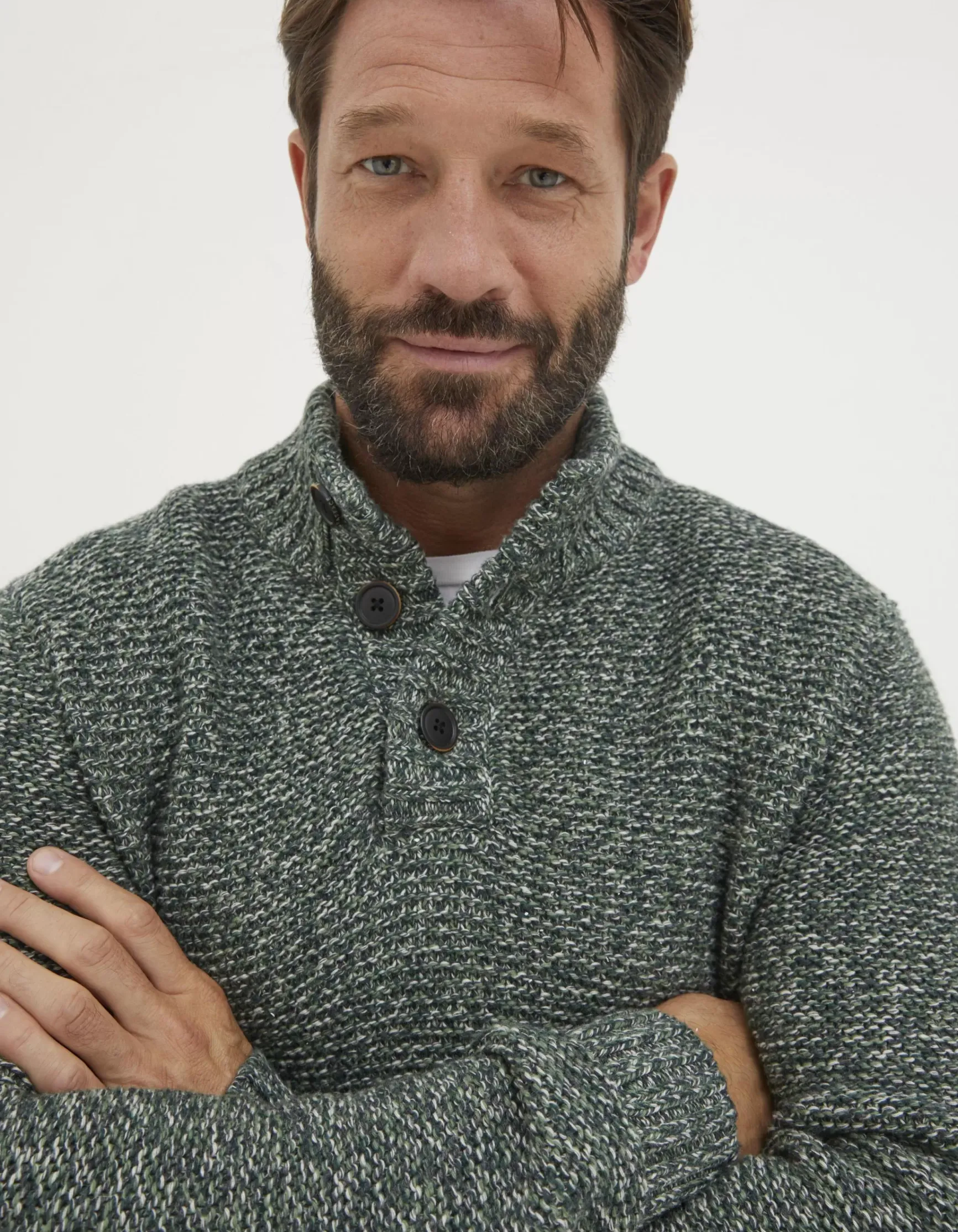 FatFace Hove Half Neck Jumper|Men View All