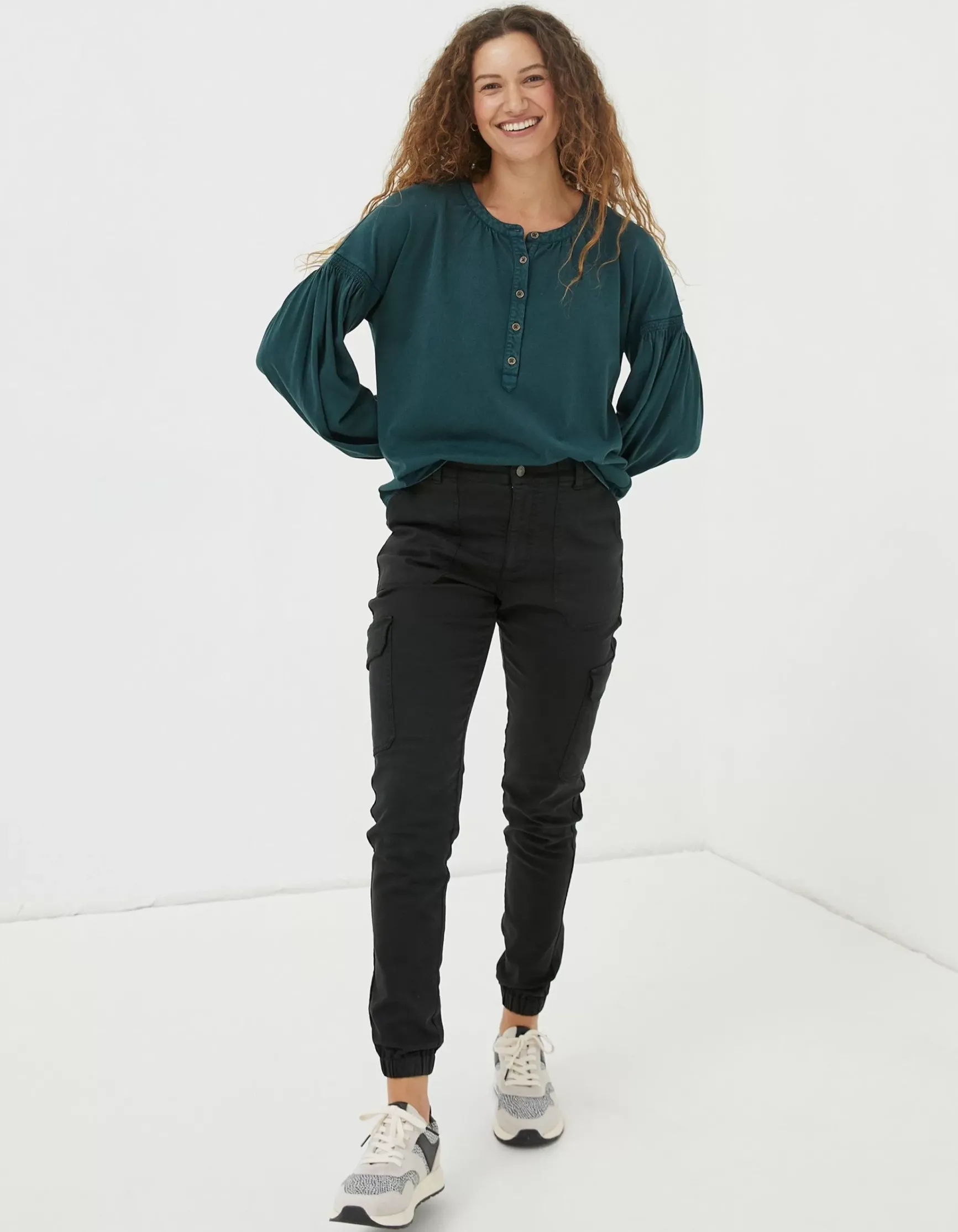 FatFace Hythe Cargo Trouser|Women Trousers & Leggings