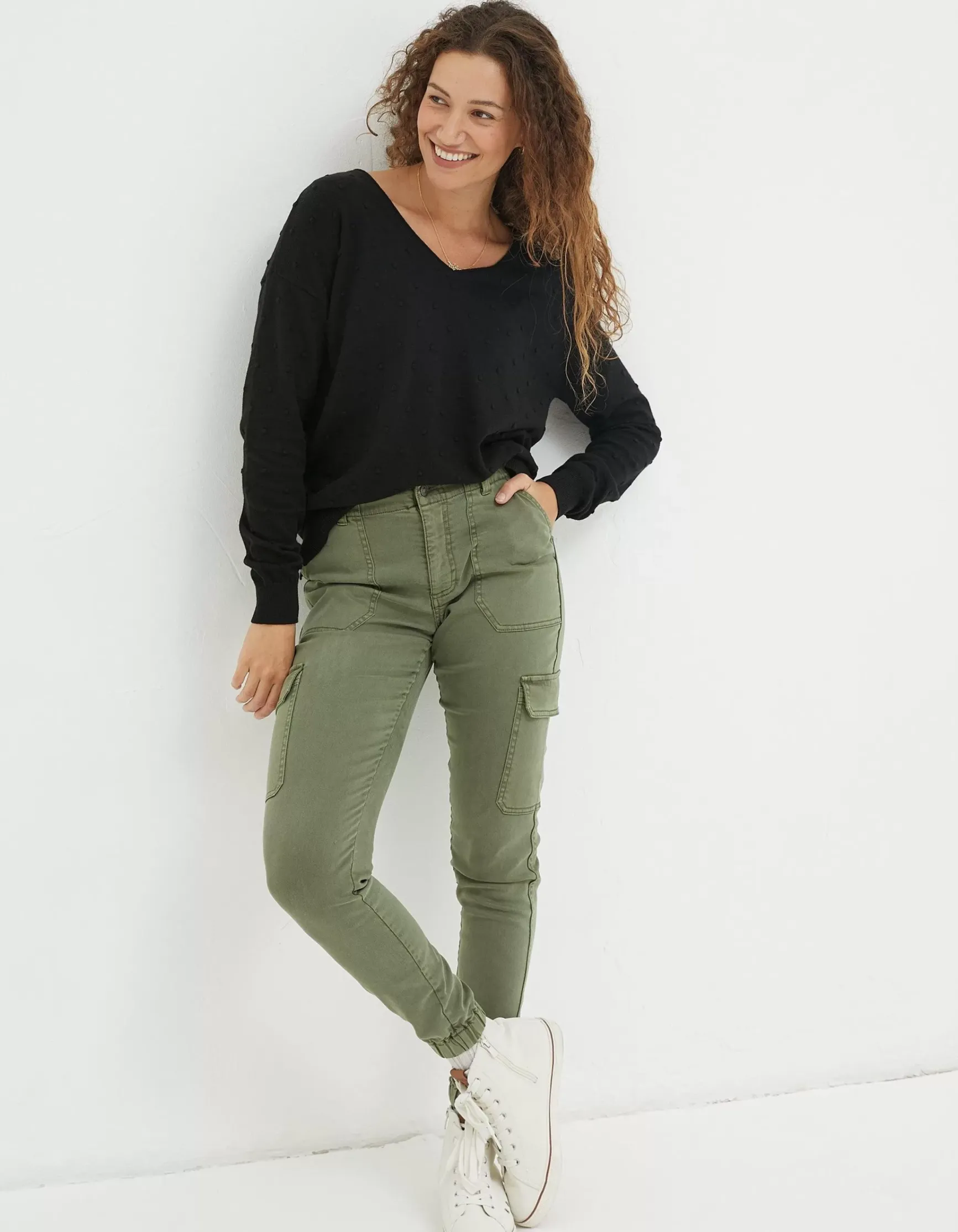 FatFace Hythe Cargo Trouser|Women Trousers & Leggings