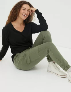 FatFace Hythe Cargo Trouser|Women Trousers & Leggings