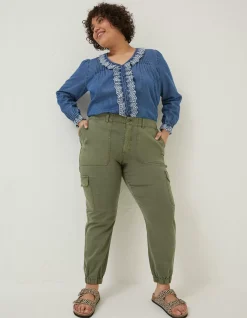 FatFace Hythe Cargo Trouser|Women Trousers & Leggings