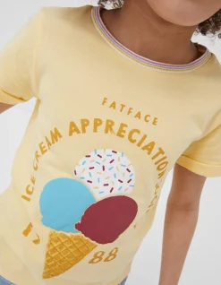 FatFace Ice Cream T-Shirt|Girls View All