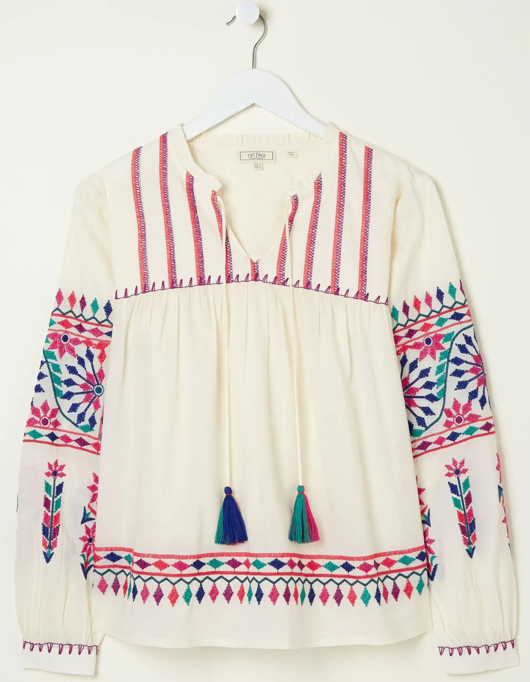FatFace Ida Embroidered Blouse|Women Shirts & Blouses