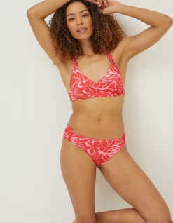 FatFace Ikat Leaves Bikini Bottoms|Women Beachwear & Swimwear