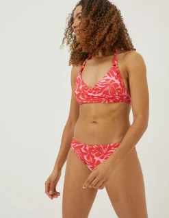 FatFace Ikat Leaves Bikini Top|Women Beachwear & Swimwear