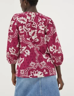 FatFace Imogen Broderie Floral Blouse|Women View All