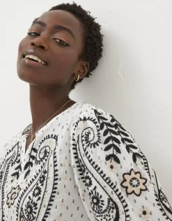FatFace Imogen Embroidered Blouse|Women View All