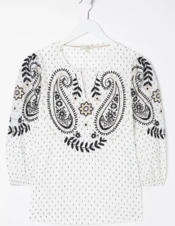 FatFace Imogen Embroidered Blouse|Women View All