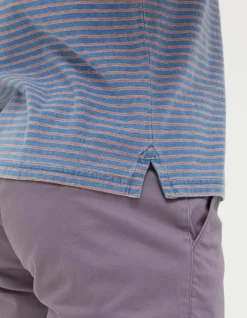 FatFace Indigo Stripe T-Shirt|Men View All