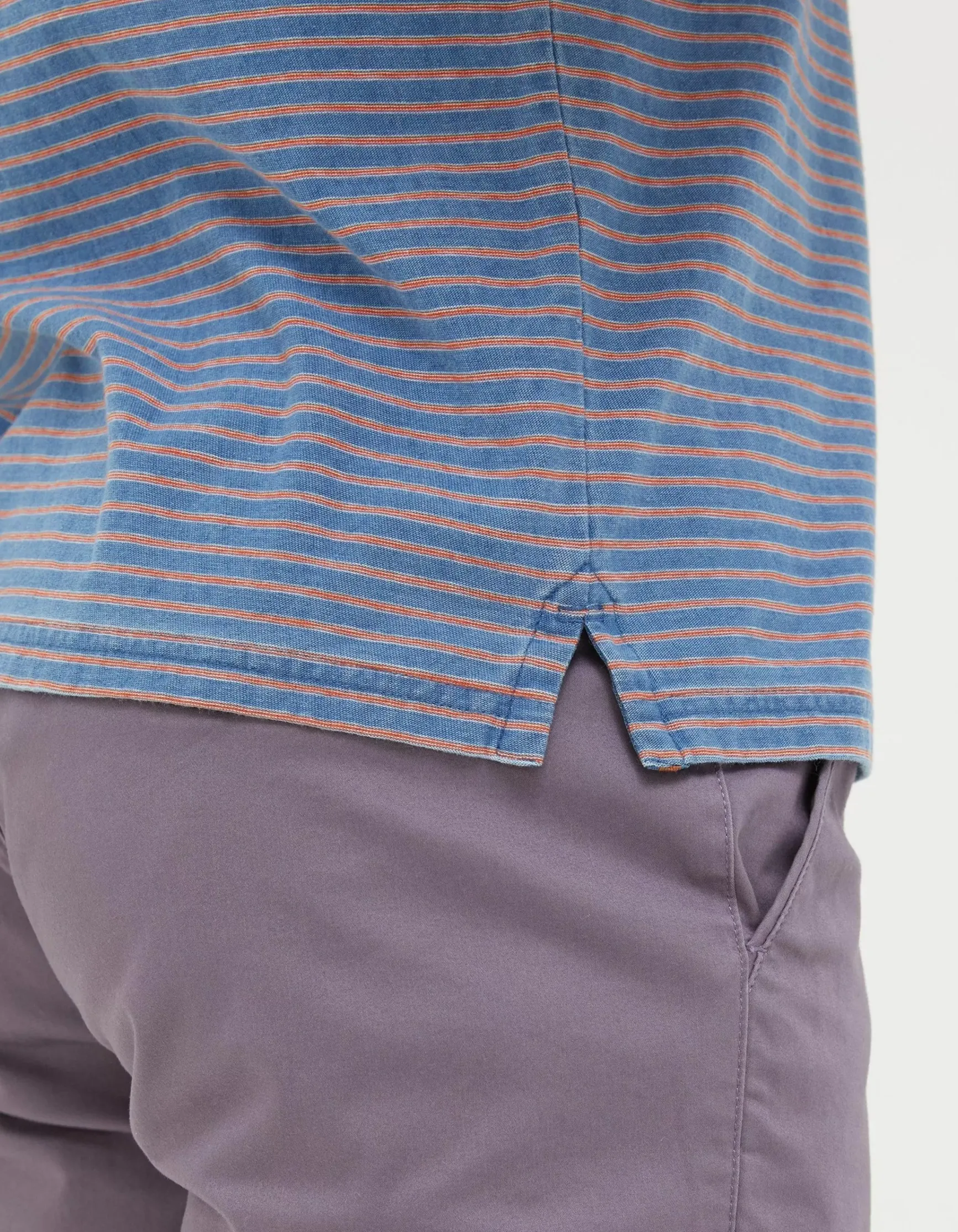 FatFace Indigo Stripe T-Shirt|Men View All