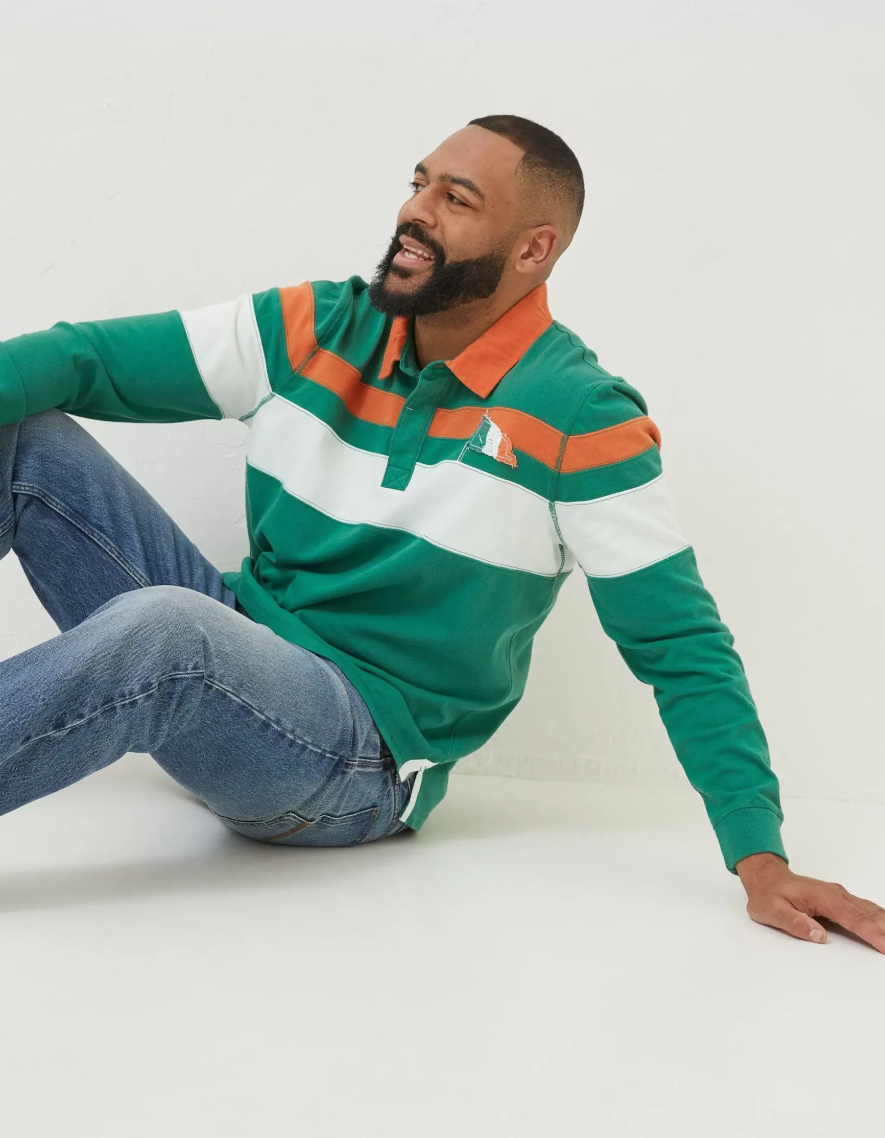 FatFace Ireland Rugby Shirt|Men T-Shirts
