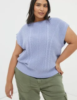 FatFace Iris Cable Tank|Women View All