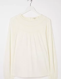 FatFace Isla Lace Top|Women Tops & T-Shirts