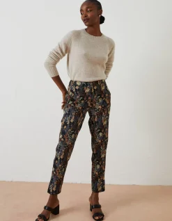 FatFace Isobelle Jacquard Trousers|Women Trousers & Leggings
