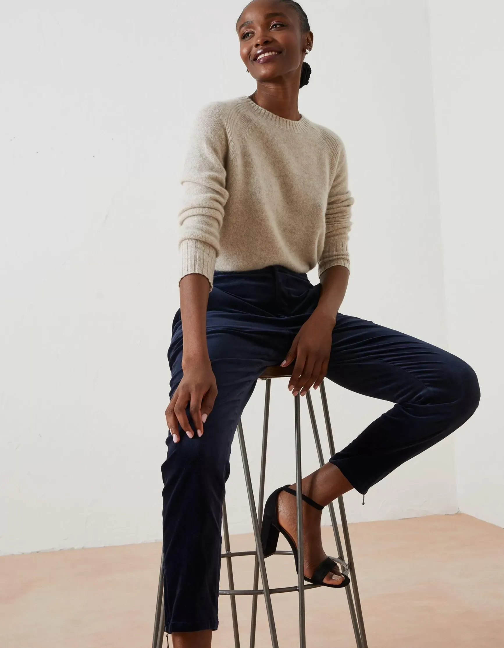 FatFace Isobelle Velvet Trousers|Women View All