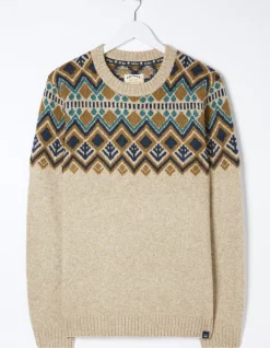 FatFace Ives Crew Jumper|Men Knitwear
