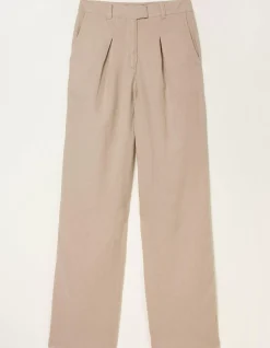 FatFace Ives Wide Leg Linen Trousers|Women Trousers & Leggings