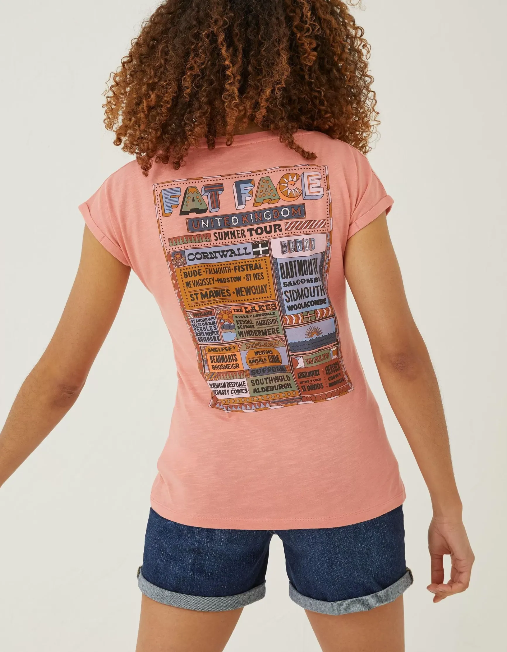 FatFace Ivy Festival T-Shirt|Women Tops & T-Shirts