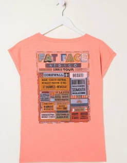 FatFace Ivy Festival T-Shirt|Women Tops & T-Shirts
