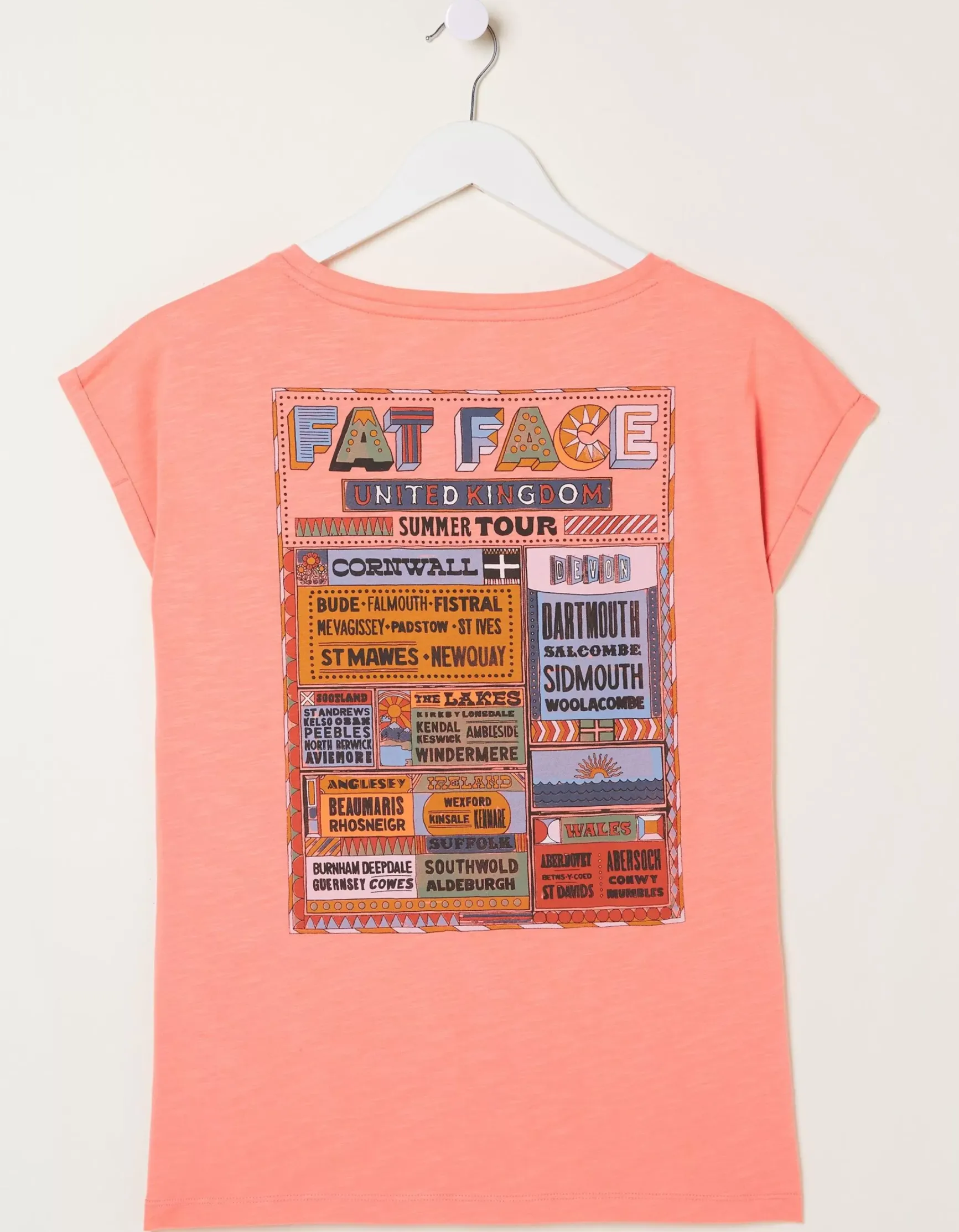 FatFace Ivy Festival T-Shirt|Women Tops & T-Shirts