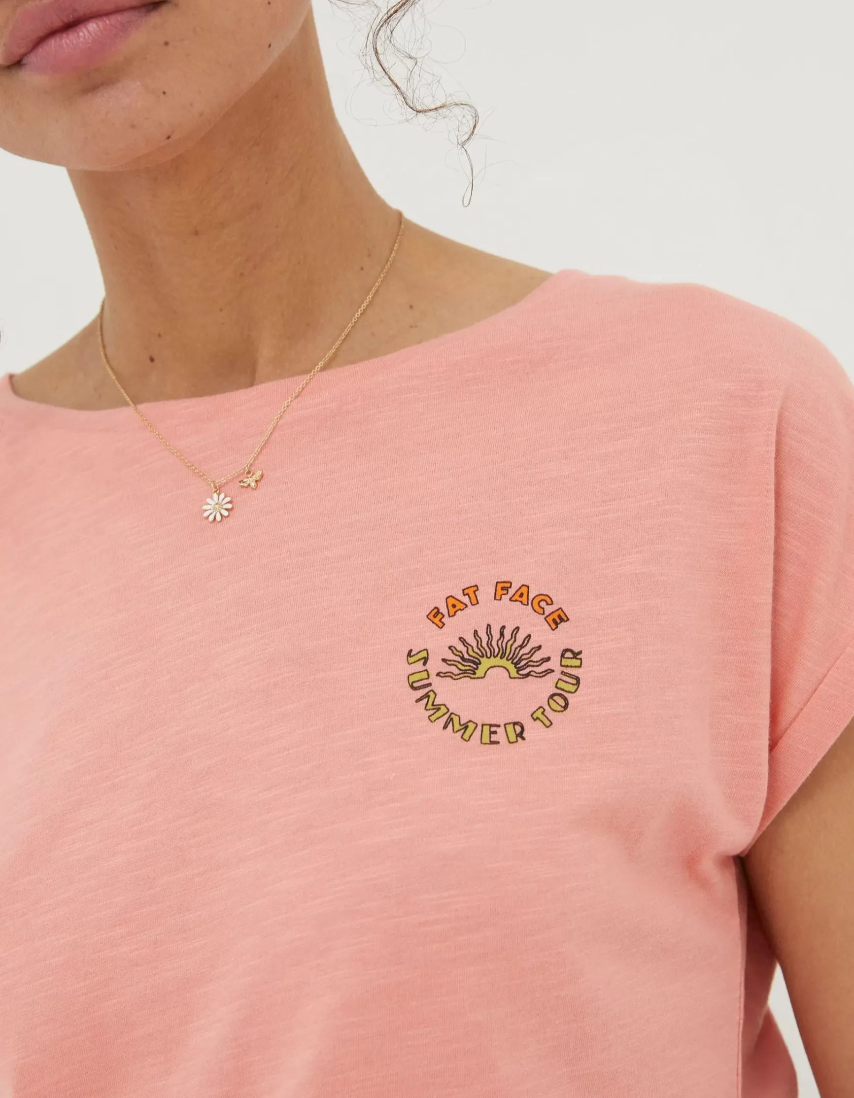 FatFace Ivy Festival Usa T-Shirt|Women Tops & T-Shirts