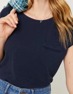 FatFace Ivy Lace T-Shirt|Women Nightwear & Loungewear