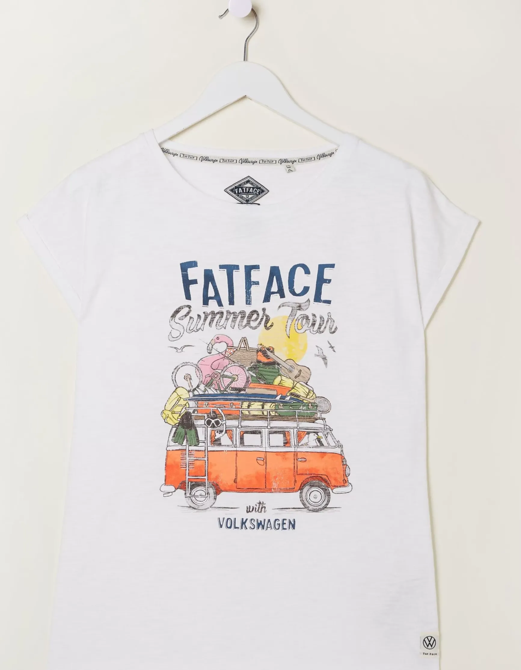 FatFace Ivy Vw Family T-Shirt|Women Tops & T-Shirts