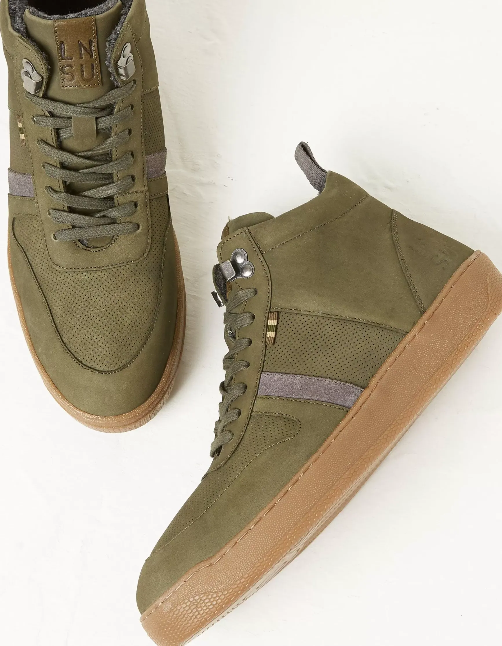 FatFace Jacob High Top Trainer|Men View All