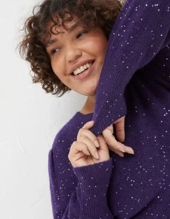 FatFace Jasmine Sparkle Jumper|Women View All