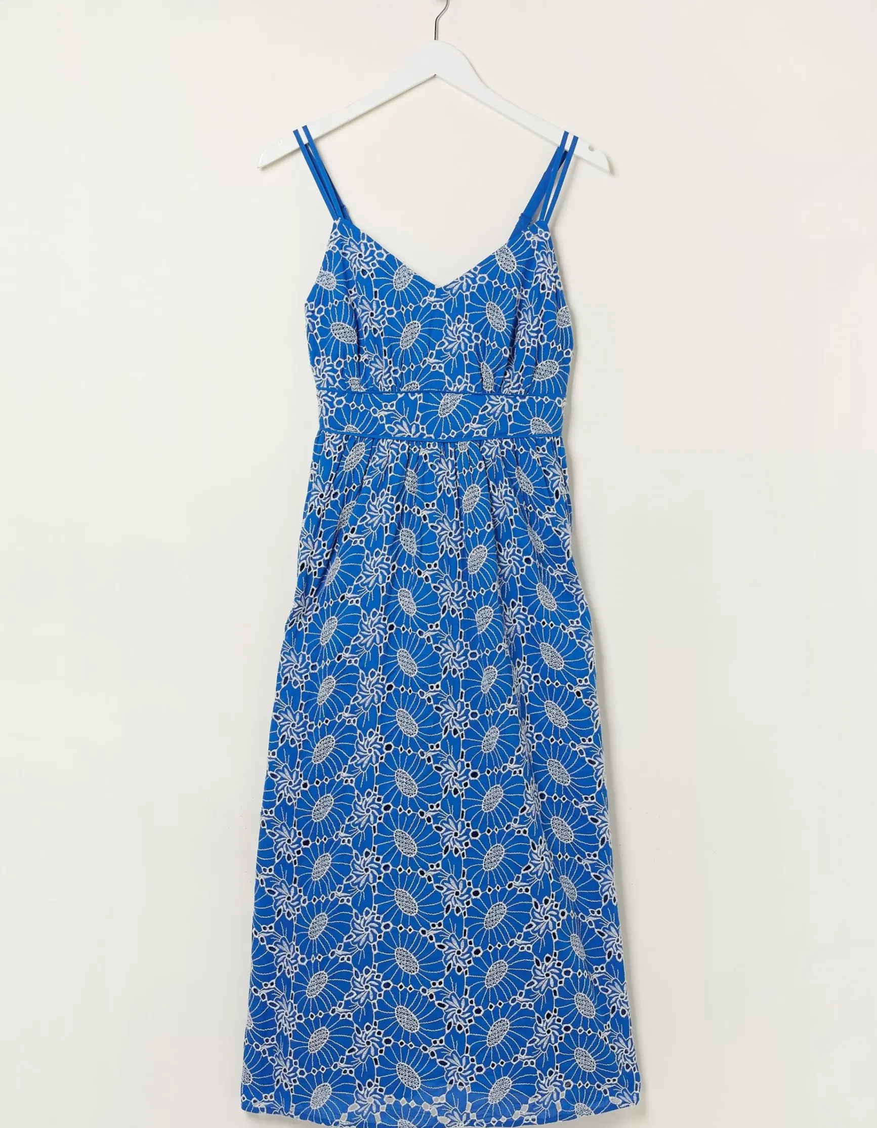 FatFace Jayden Broderie Midi Dress|Women Dresses