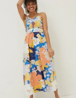 FatFace Jayden Coastal Midi Dress|Women Dresses