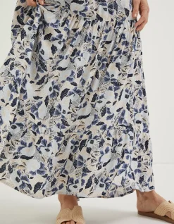FatFace Jayla Batik Flower Maxi Skirt|Women Skirts