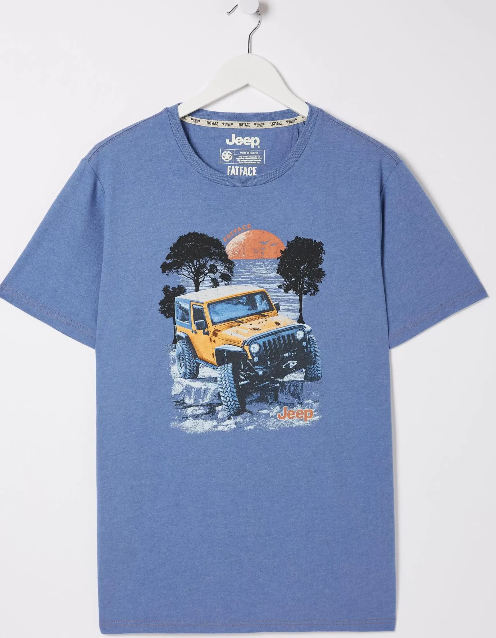 FatFace Jeep Scene T-Shirt|Men View All