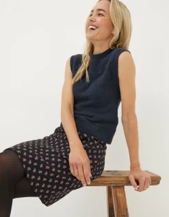 FatFace Jennie Floral Geo Jersey Skirt|Women Skirts