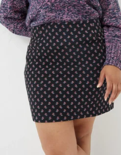 FatFace Jennie Floral Geo Jersey Skirt|Women Skirts