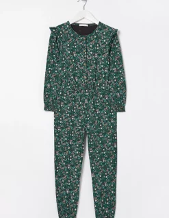 FatFace Jess Evergreen Floral Jumpsuit|Girls View All