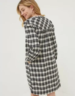 FatFace Jessie Check Smock Dress|Women Dresses