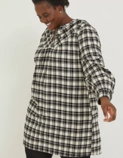 FatFace Jessie Check Smock Dress|Women Dresses