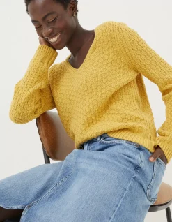 FatFace Josie V Neck Jumper|Women View All