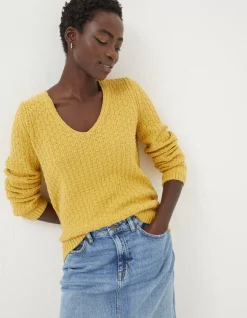 FatFace Josie V Neck Jumper|Women View All