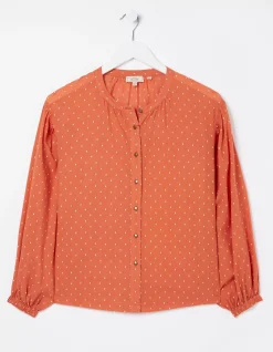 FatFace Jude Jacquard Blouse|Women Shirts & Blouses