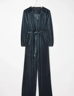 FatFace Juniper Velvet Jumpsuit|Women View All