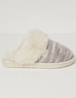 FatFace Kaia Knitted Mule Slippers|Women View All