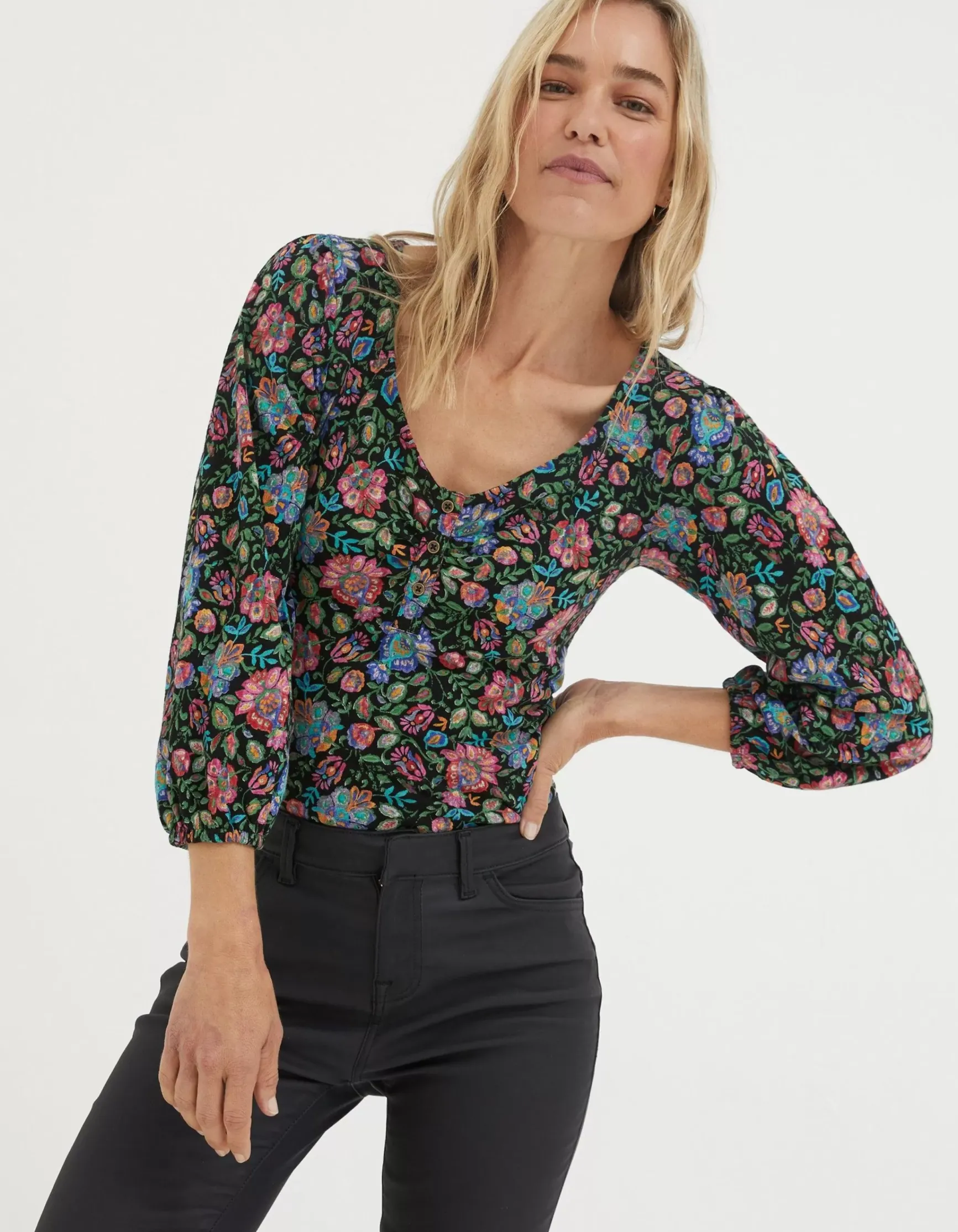 FatFace Kara Floral Top|Women View All