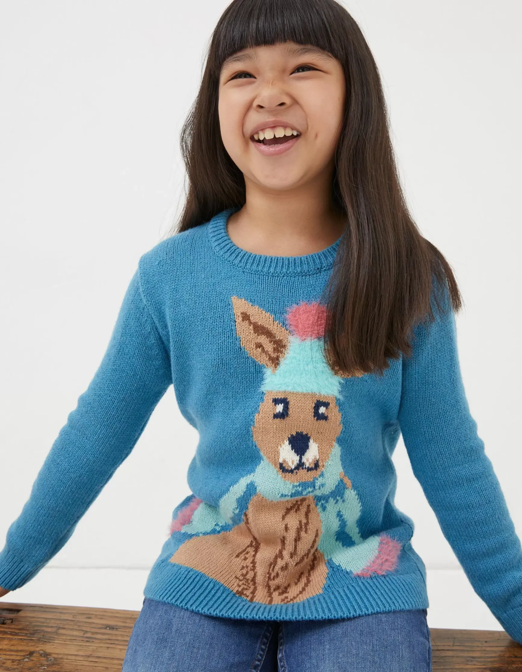 FatFace Kara Kangaroo Jumper|Girls View All