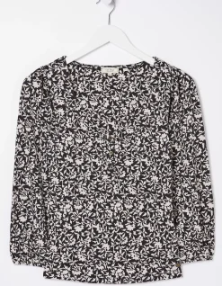 FatFace Kara Mono Vines Top|Women View All